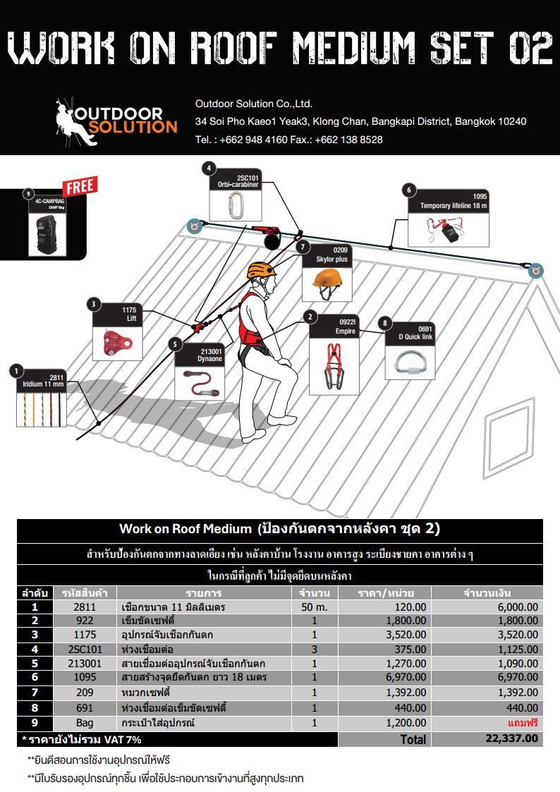 Work on Roof Medium Set 02