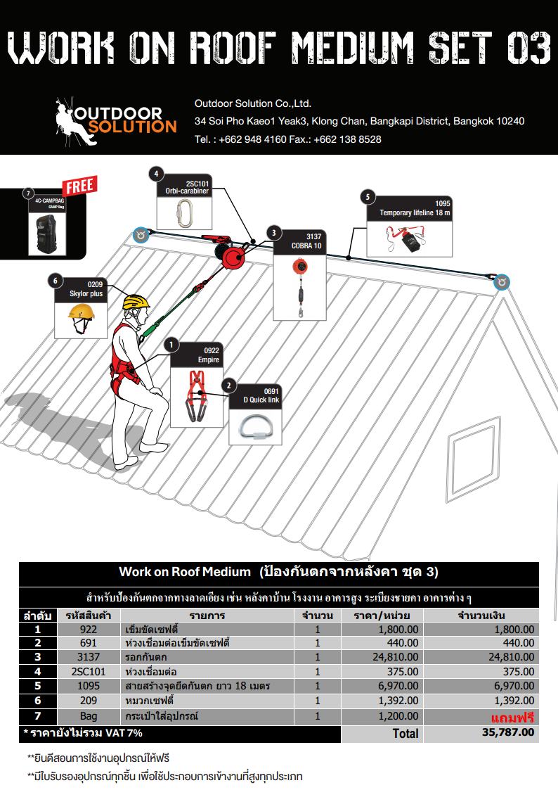 Work on Roof Medium Set 03